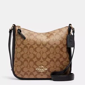 COACH signature crossbody bag